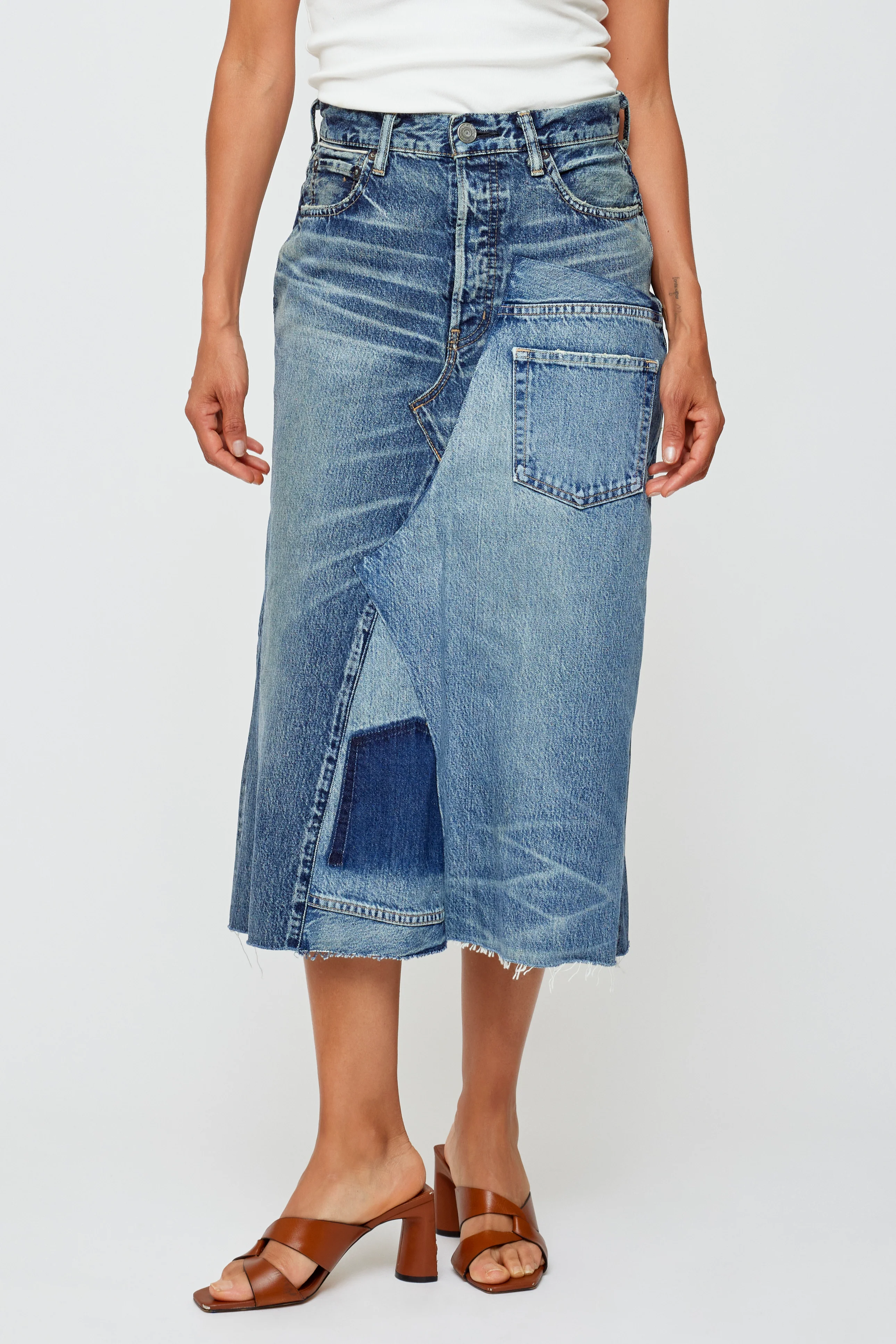 REMAKE SKIRT HIGH RISE - Riverchase