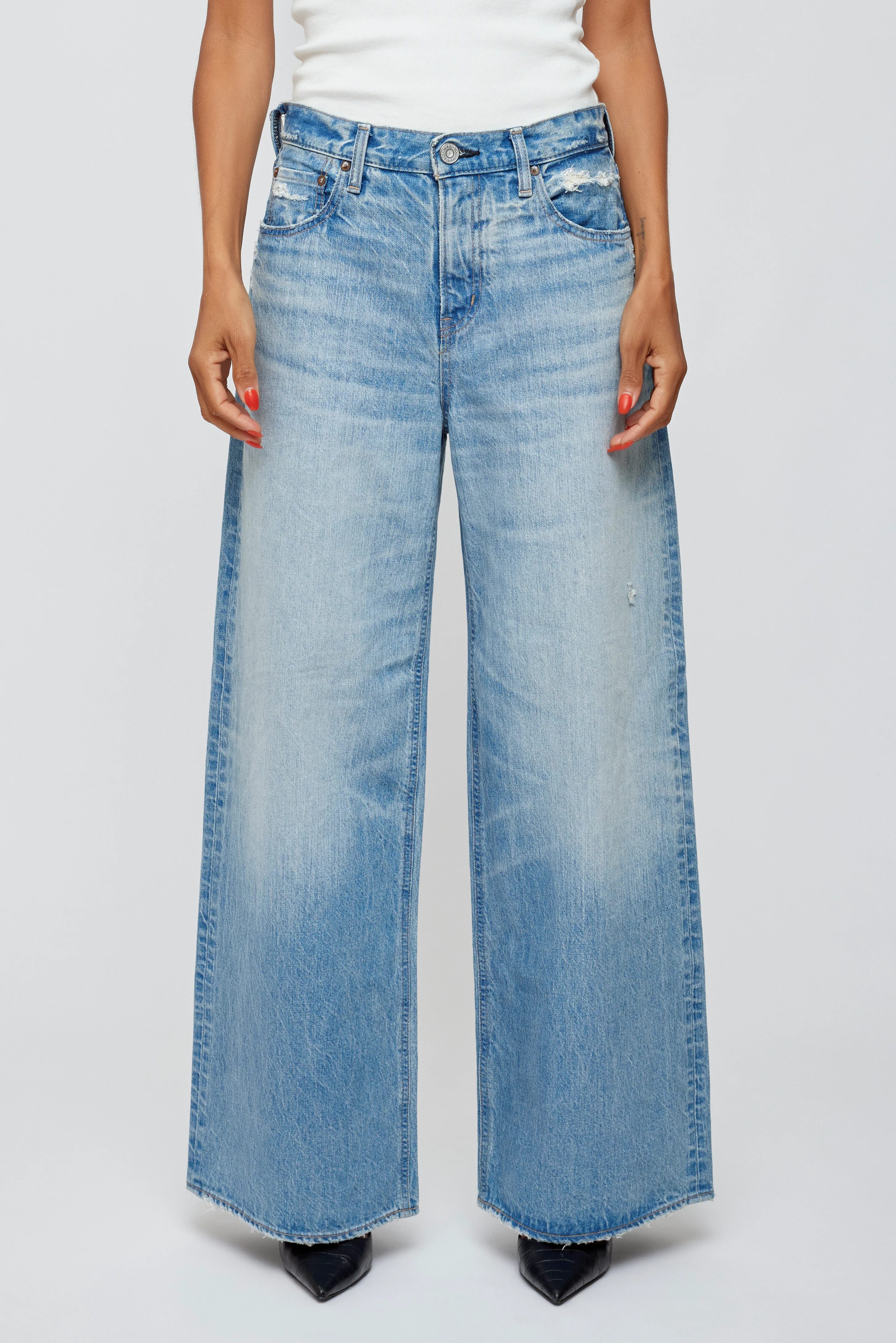 SUPER WIDE PANTS - Lowell