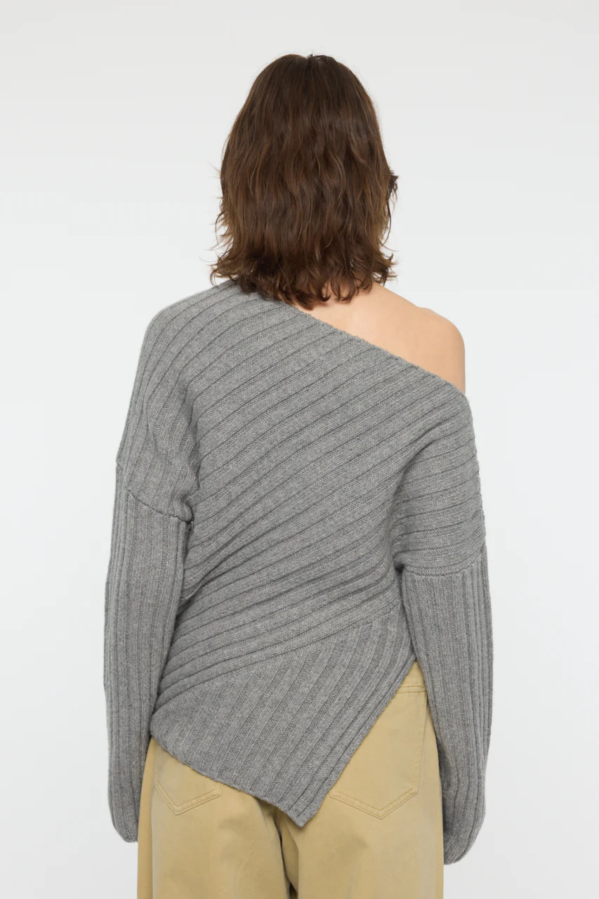 ASYMMETRY RIB  KNIT - Image 3