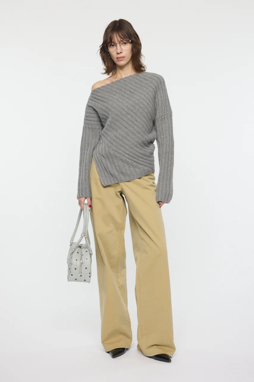 ASYMMETRY RIB  KNIT - Image 5