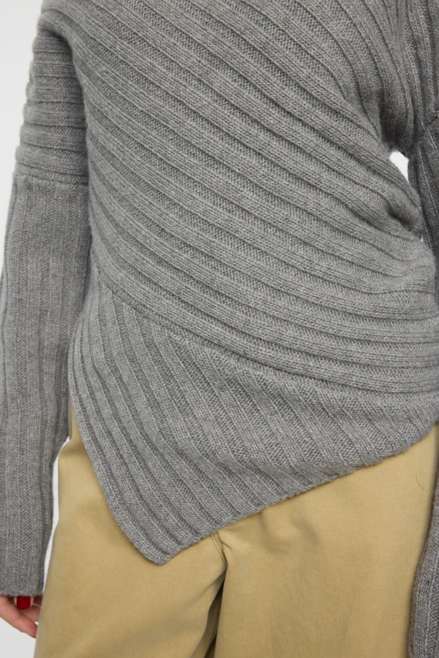 ASYMMETRY RIB  KNIT - Image 9