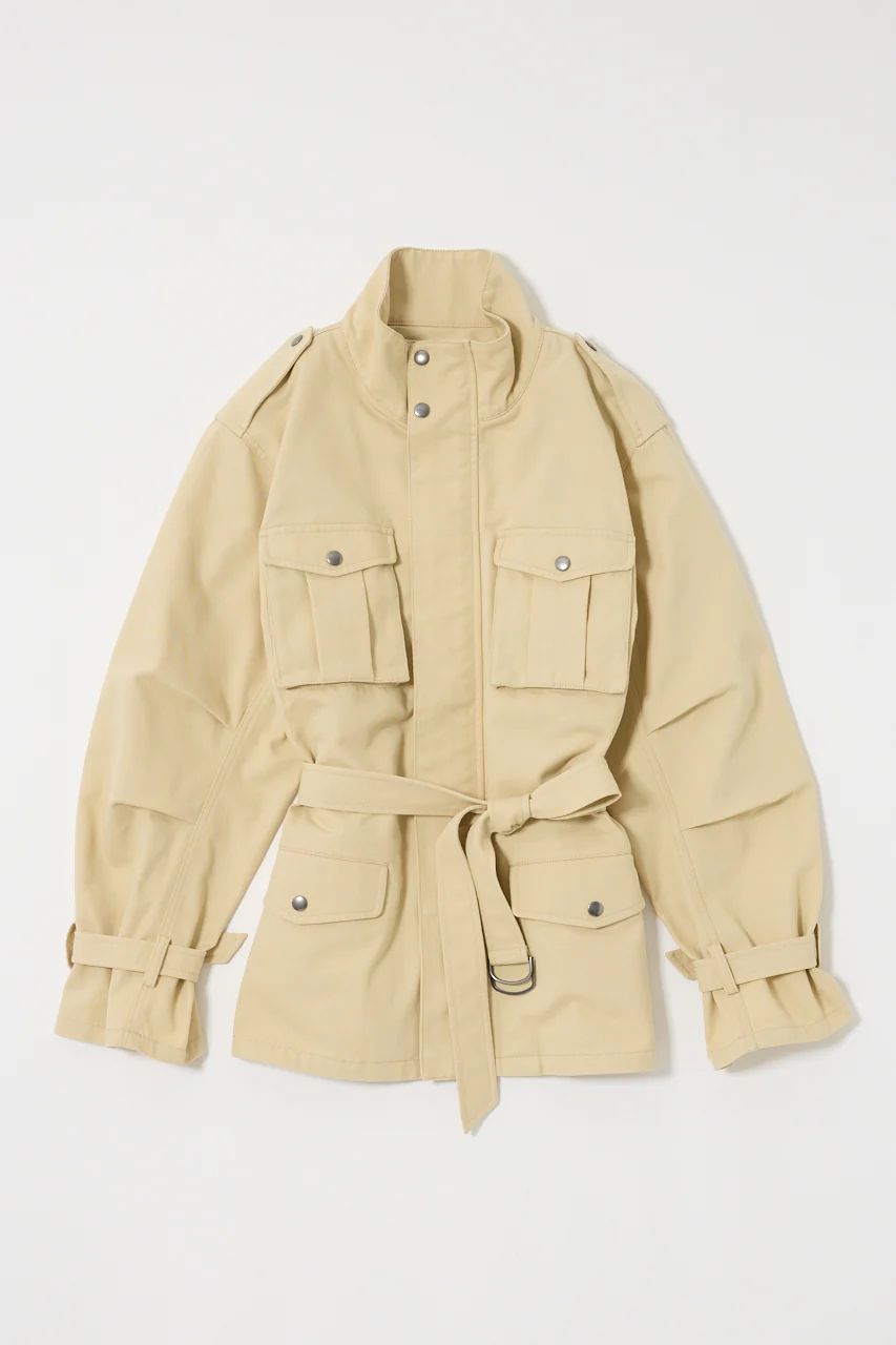BELTED CARGO JACKET