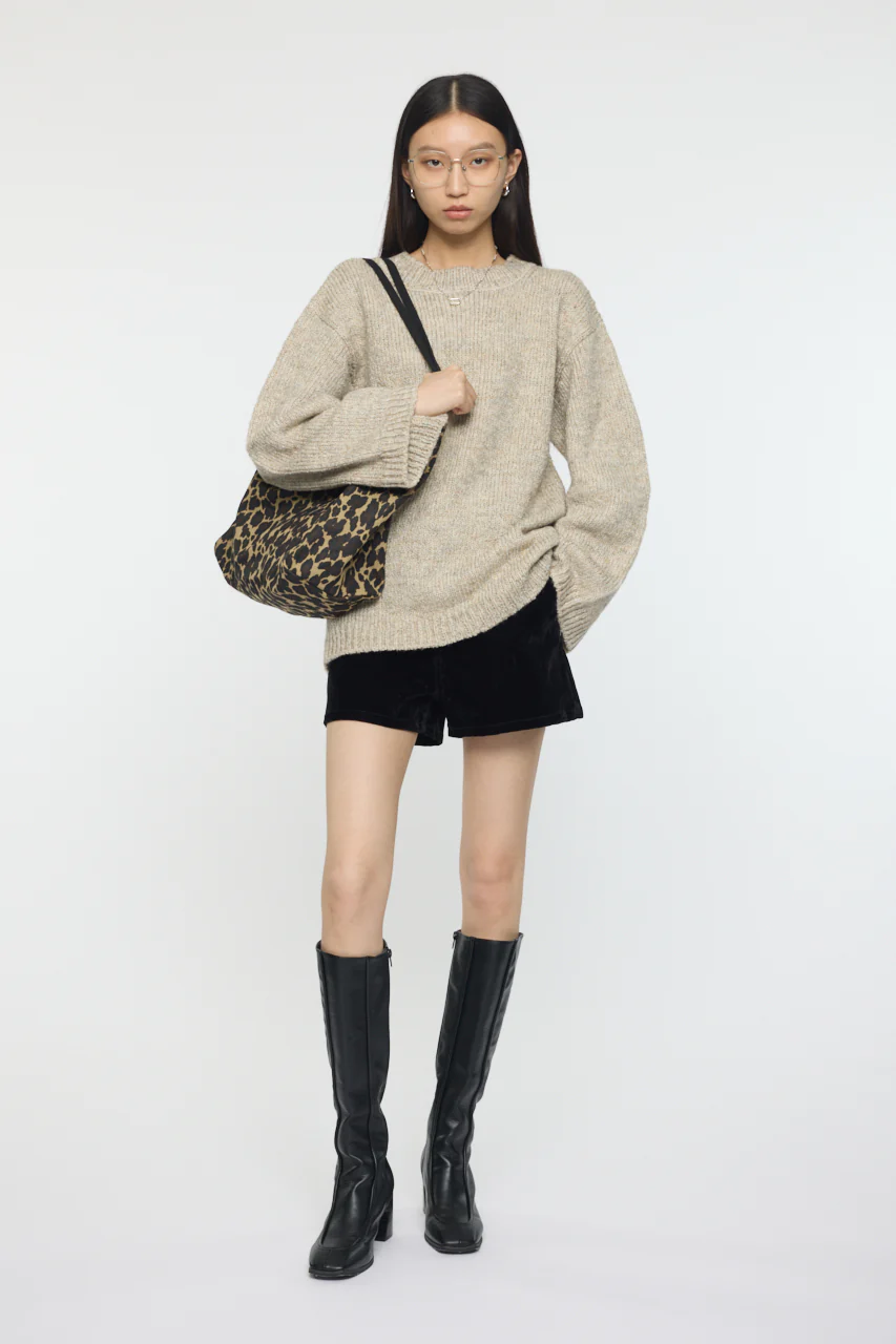 BRUSHED OVERSIZED SWEATER - Image 5