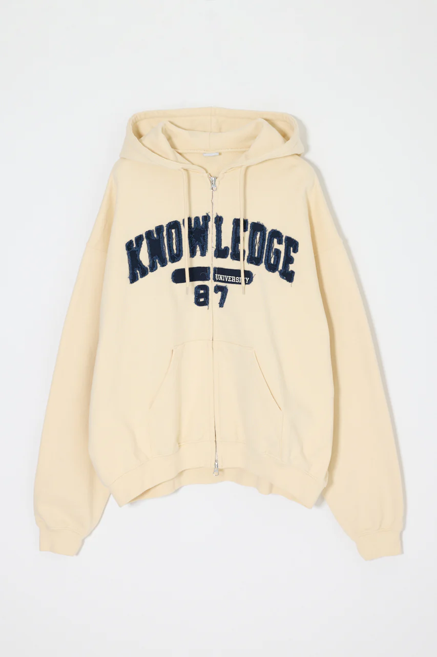 COLLEGIATE ZIP HOODIE