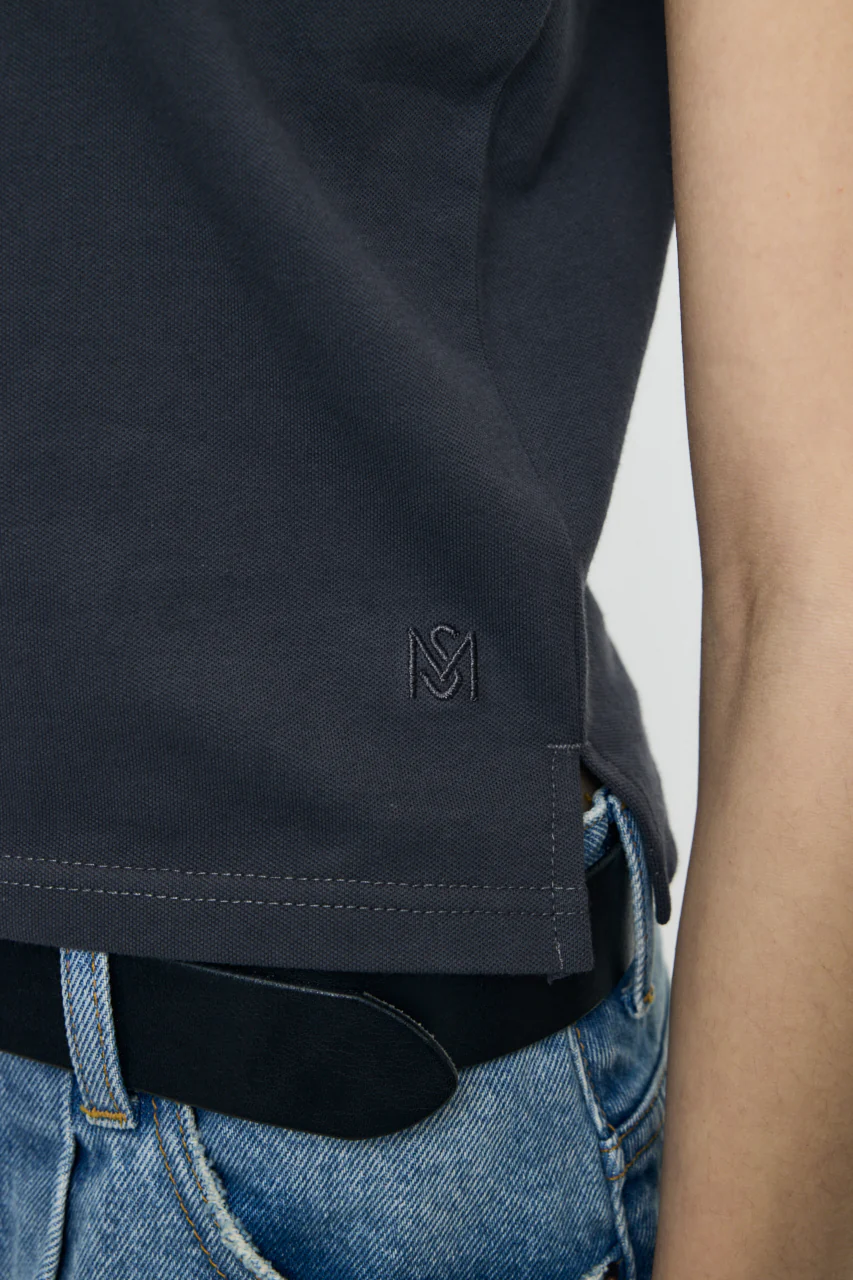CONTRAST POLO TOP - Image 8