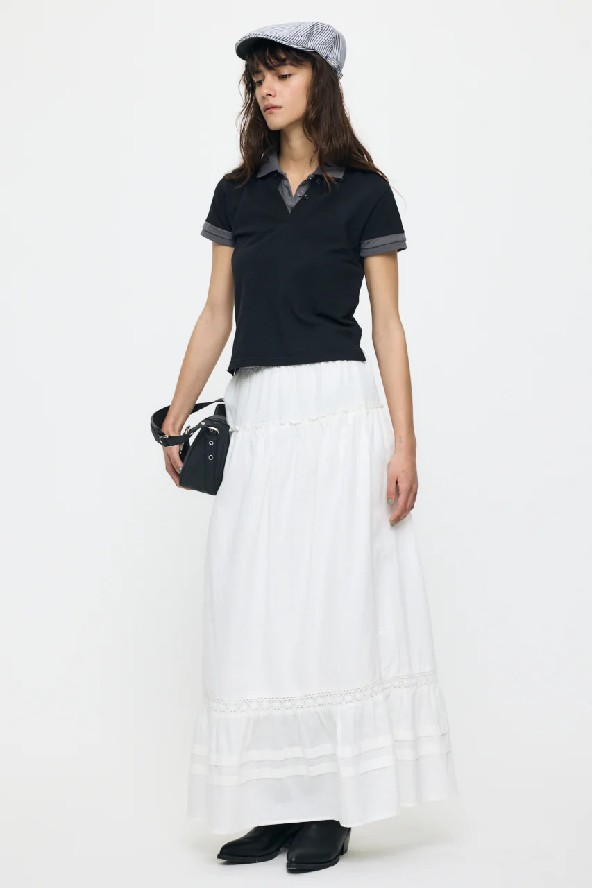 CONTRAST POLO TOP - Image 6