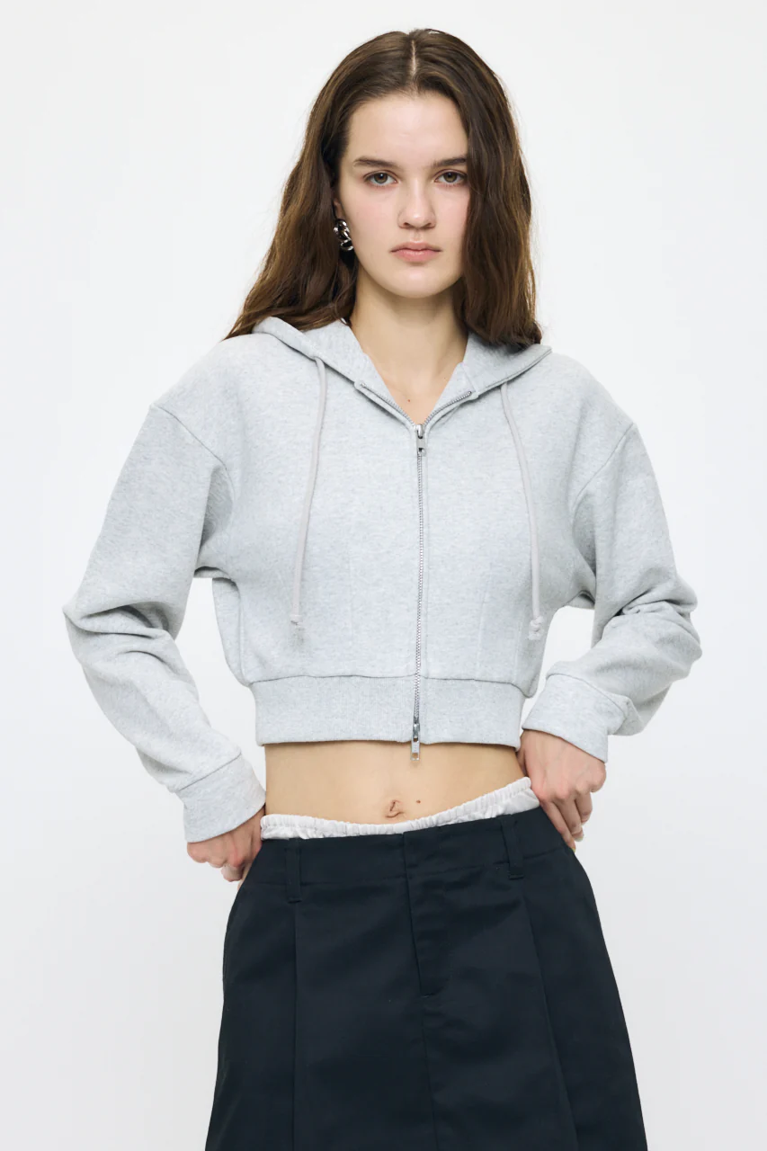 CORSET ZIP HOODIE - Image 4