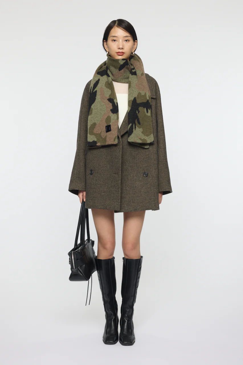 DOUBLE BREASTED MID COAT - Image 3