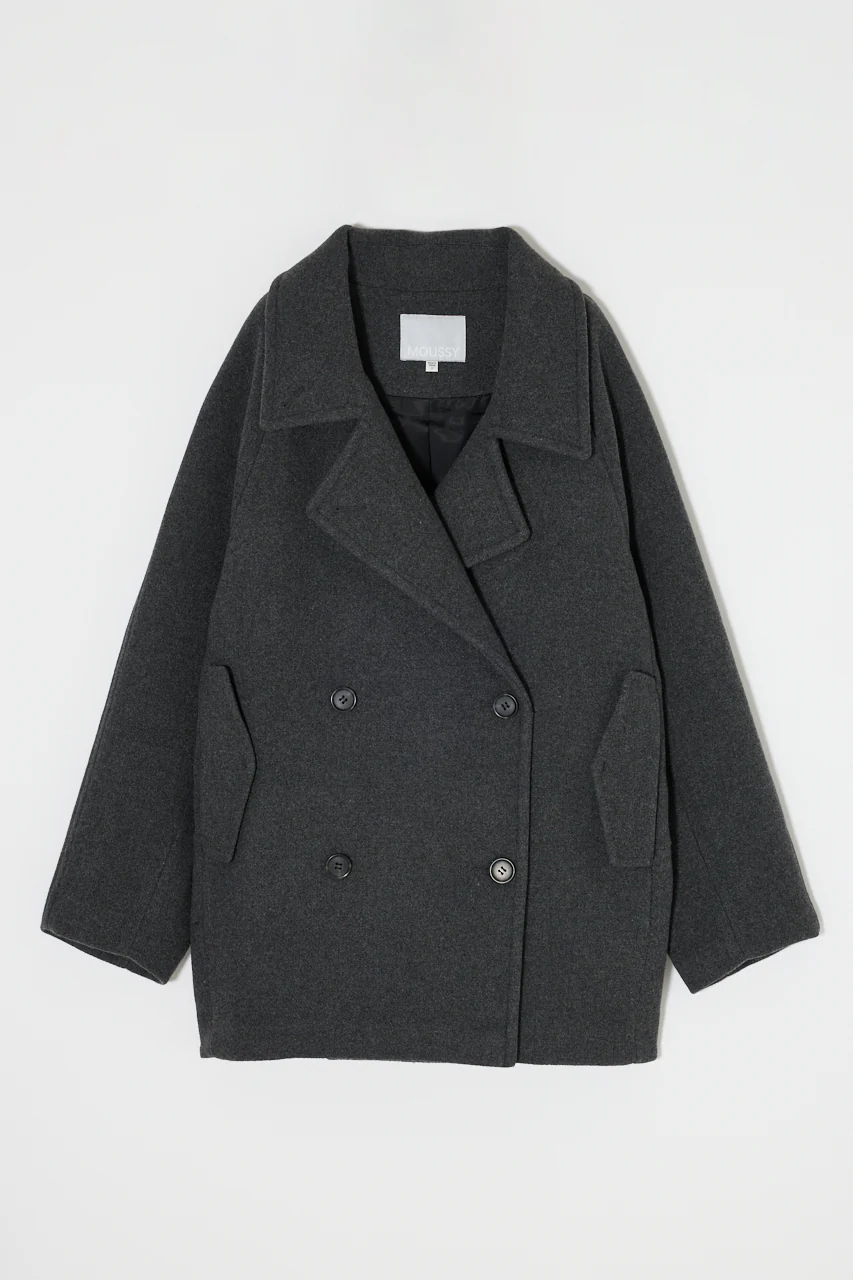DOUBLE BREASTED MID COAT
