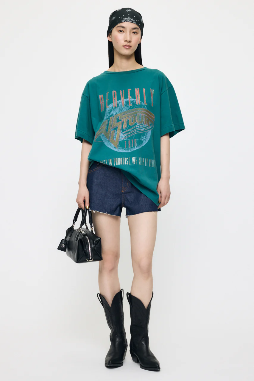 FADED GRAPHIC LOOSE TEE - Image 6