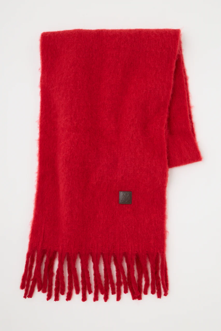 FLUFFY KNIT SCARF - Image 2