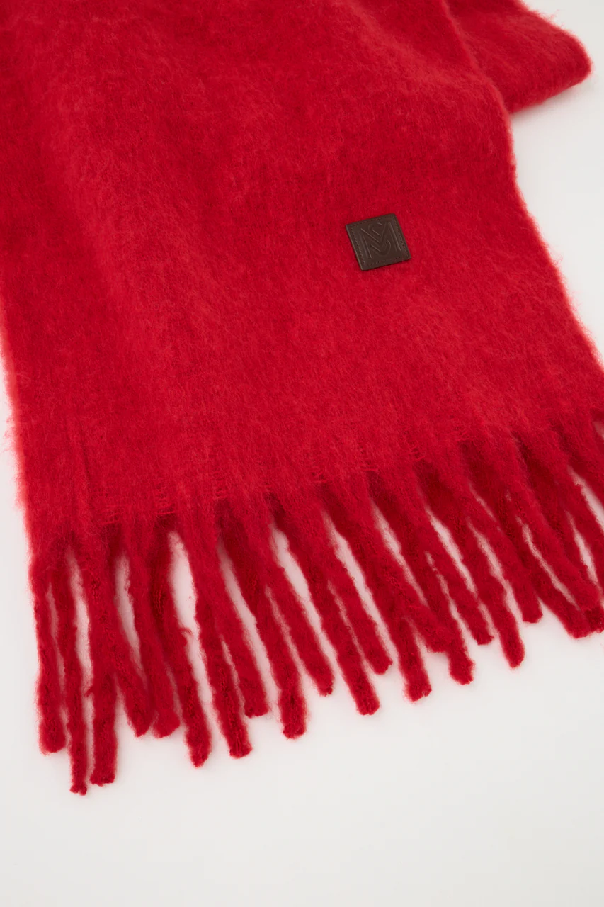 FLUFFY KNIT SCARF - Image 3