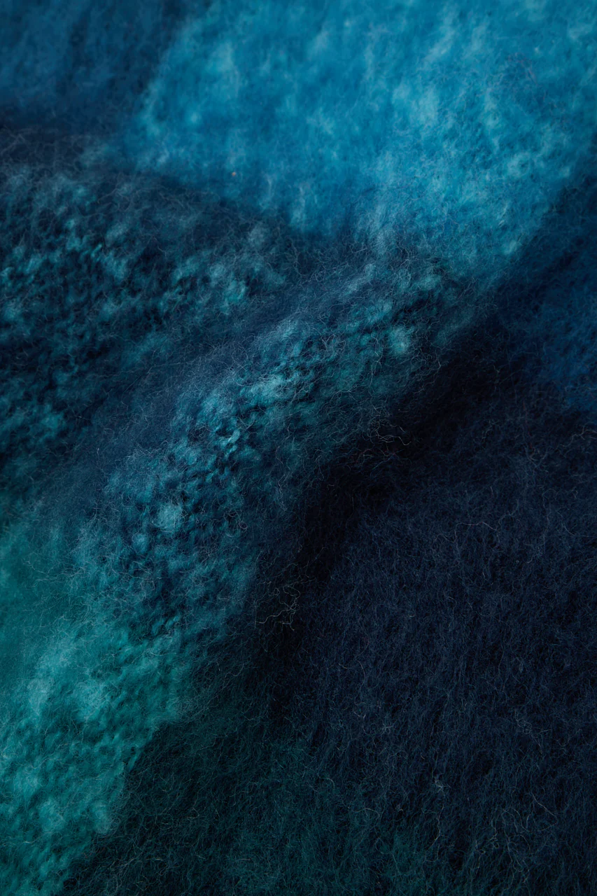FLUFFY KNIT SCARF - Image 6