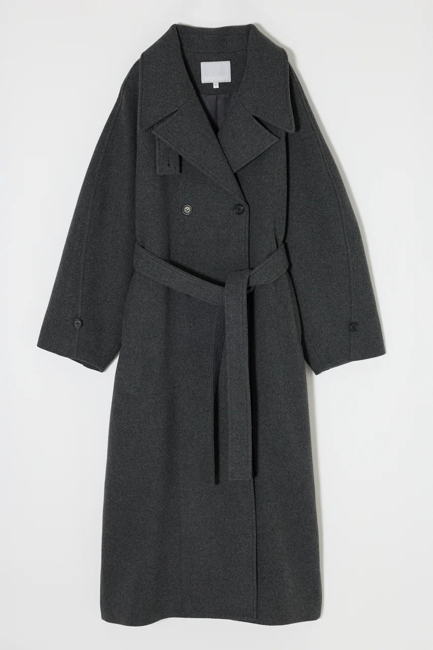 FORM SLEEVE LONG COAT