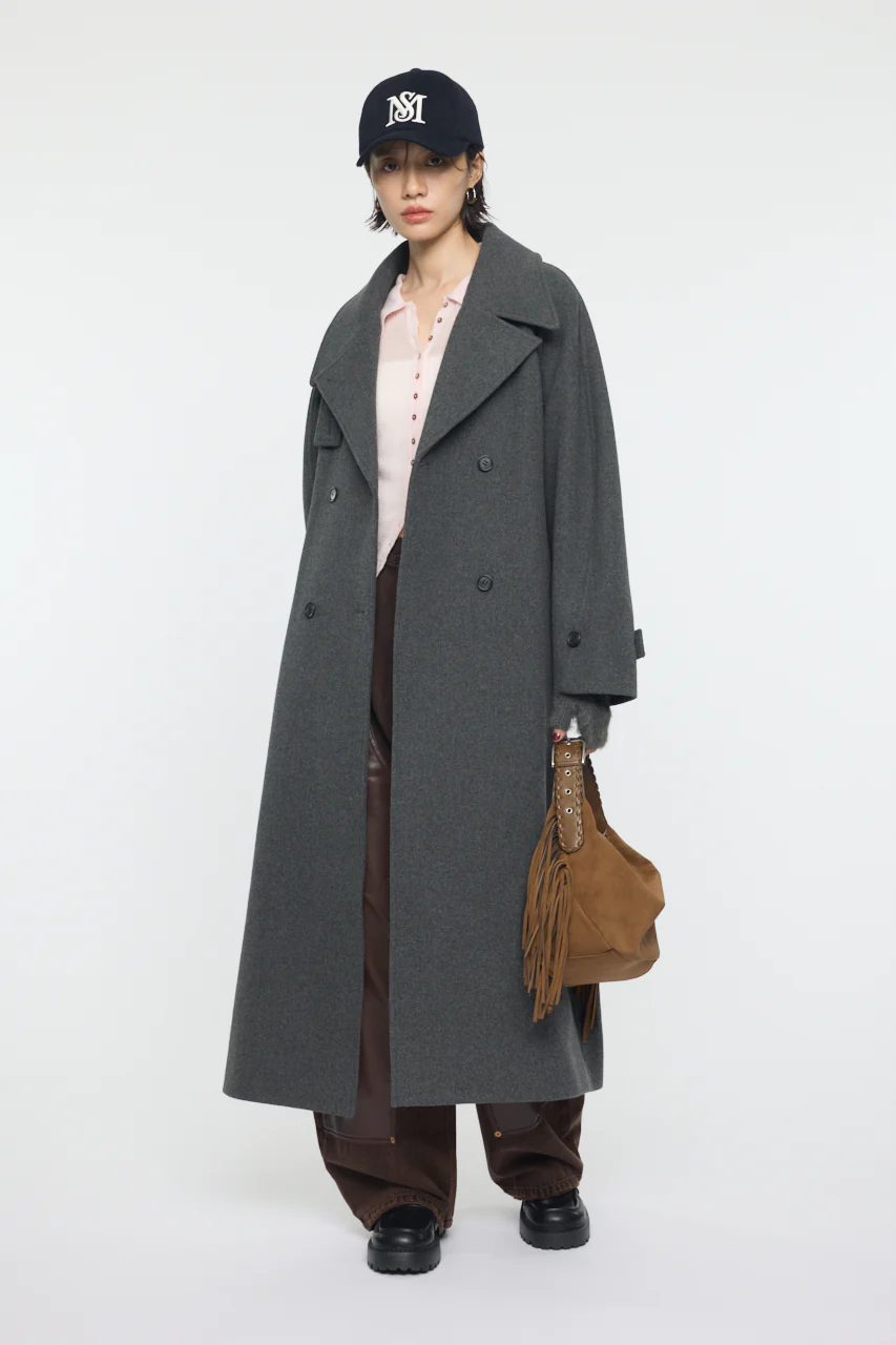 FORM SLEEVE LONG COAT - Image 6