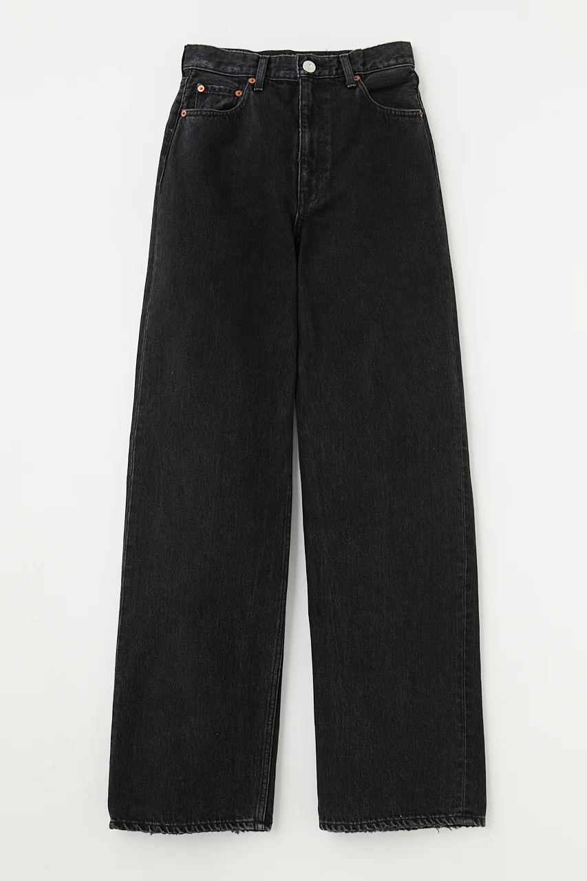 HIGH WAIST BLACK STRAIGHT - Image 3