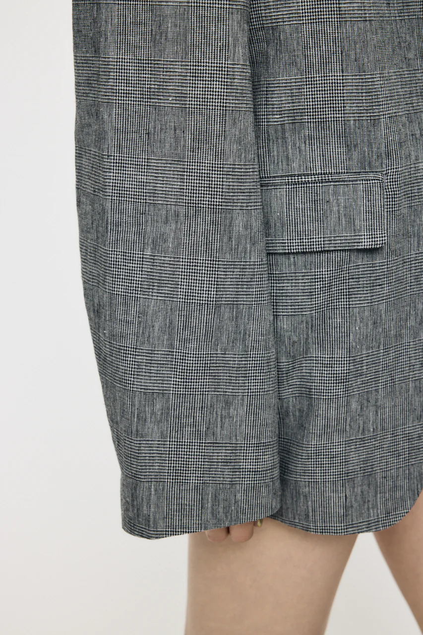 LINEN BLEND OVERSIZED JACKET - Image 7