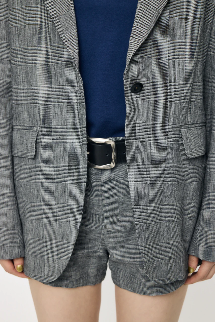 LINEN BLEND OVERSIZED JACKET - Image 9