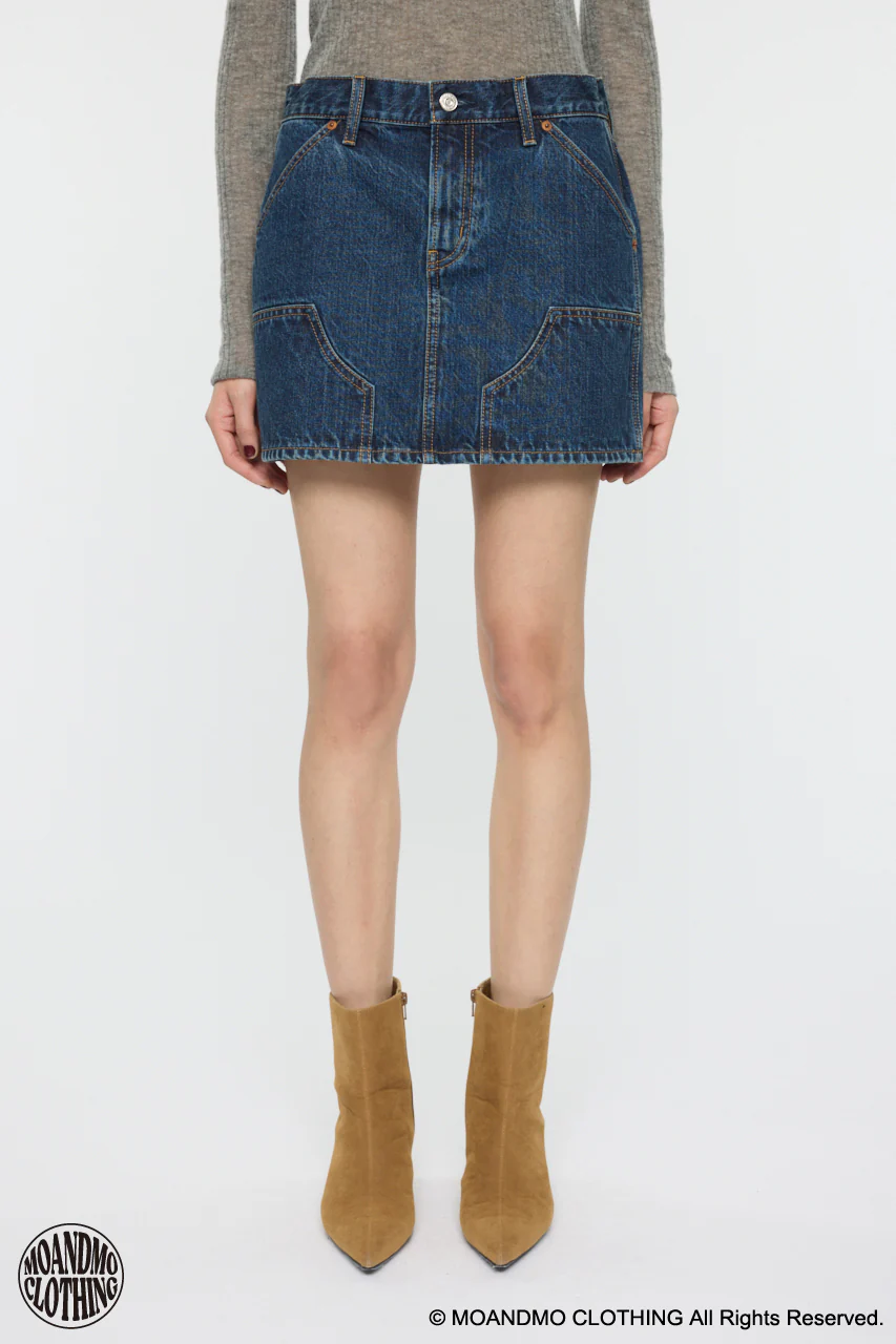 MOANDMO EMBROIDERY MINI SKIRT - Image 2