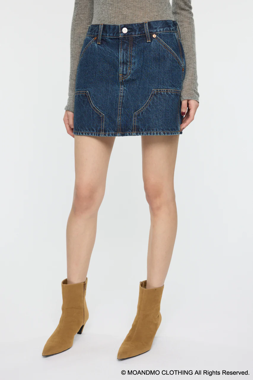 MOANDMO EMBROIDERY MINI SKIRT - Image 6