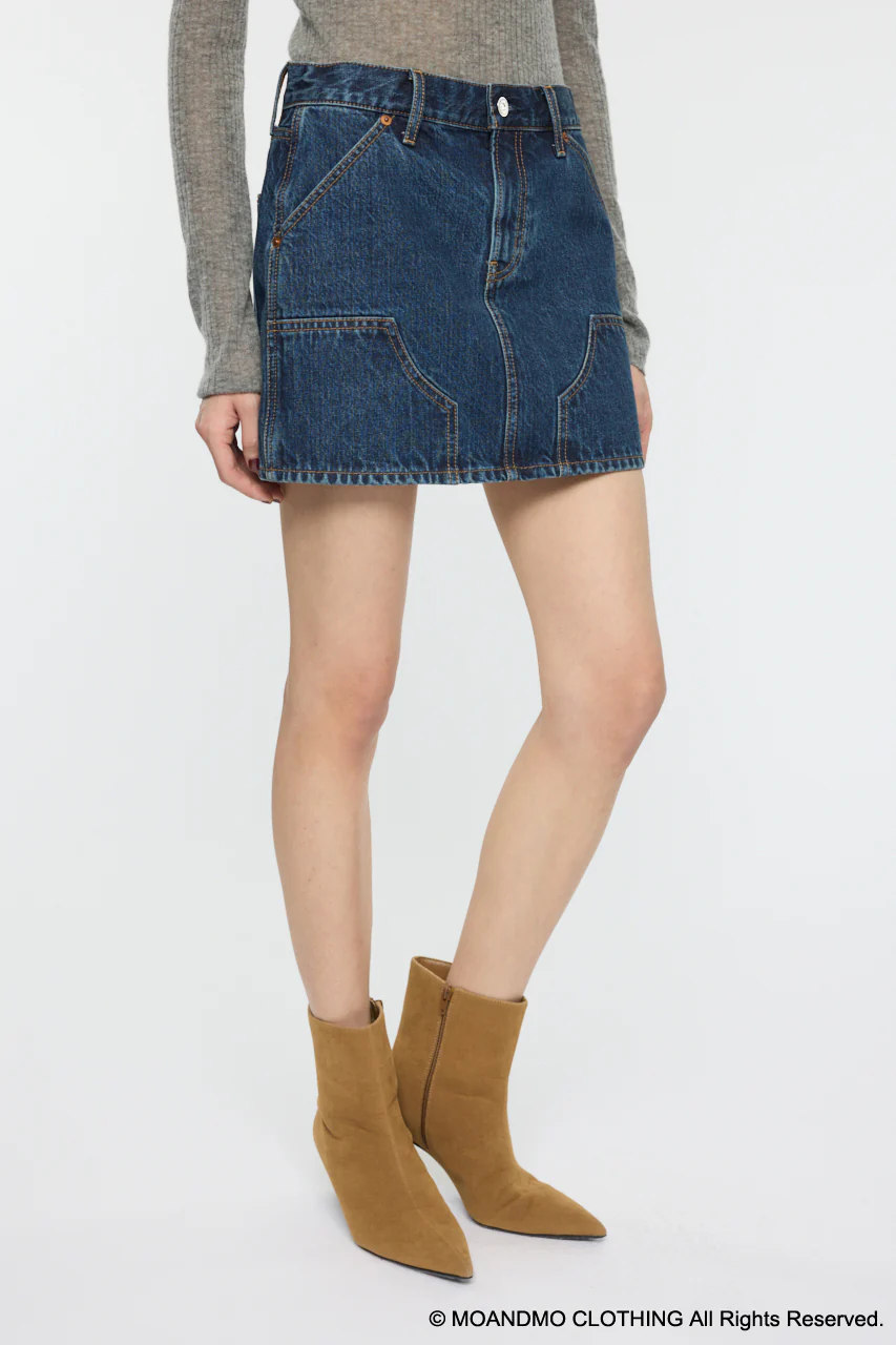 MOANDMO EMBROIDERY MINI SKIRT - Image 7