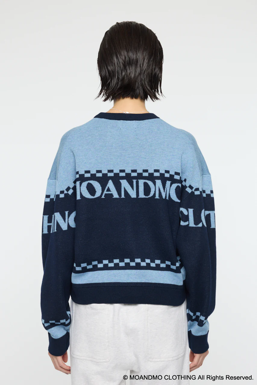 MOANDMO JACQUARD SWEATER - Image 3