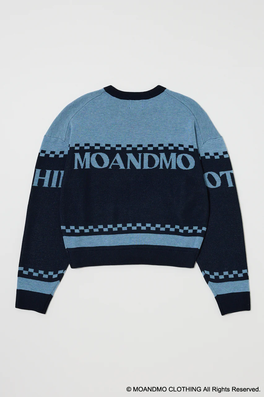 MOANDMO JACQUARD SWEATER - Image 4