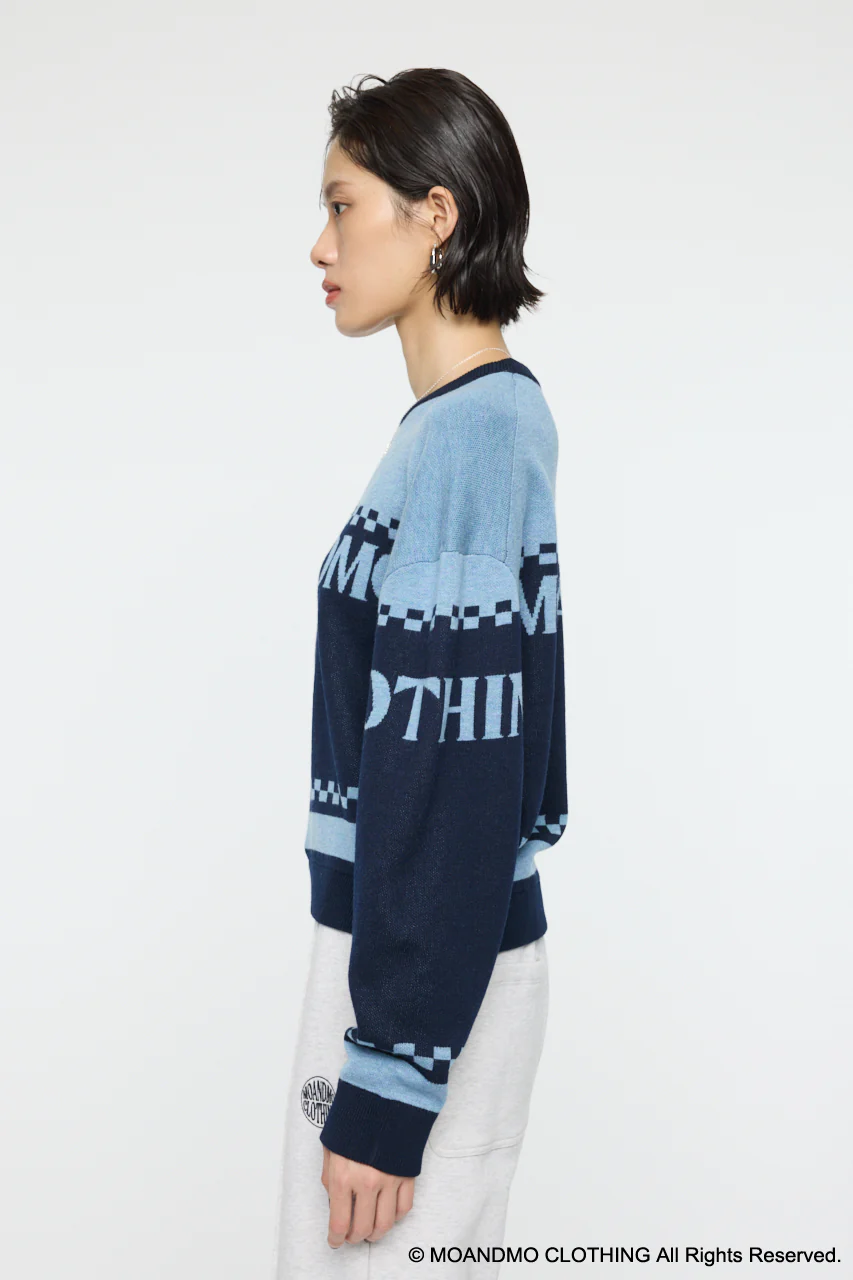 MOANDMO JACQUARD SWEATER - Image 5