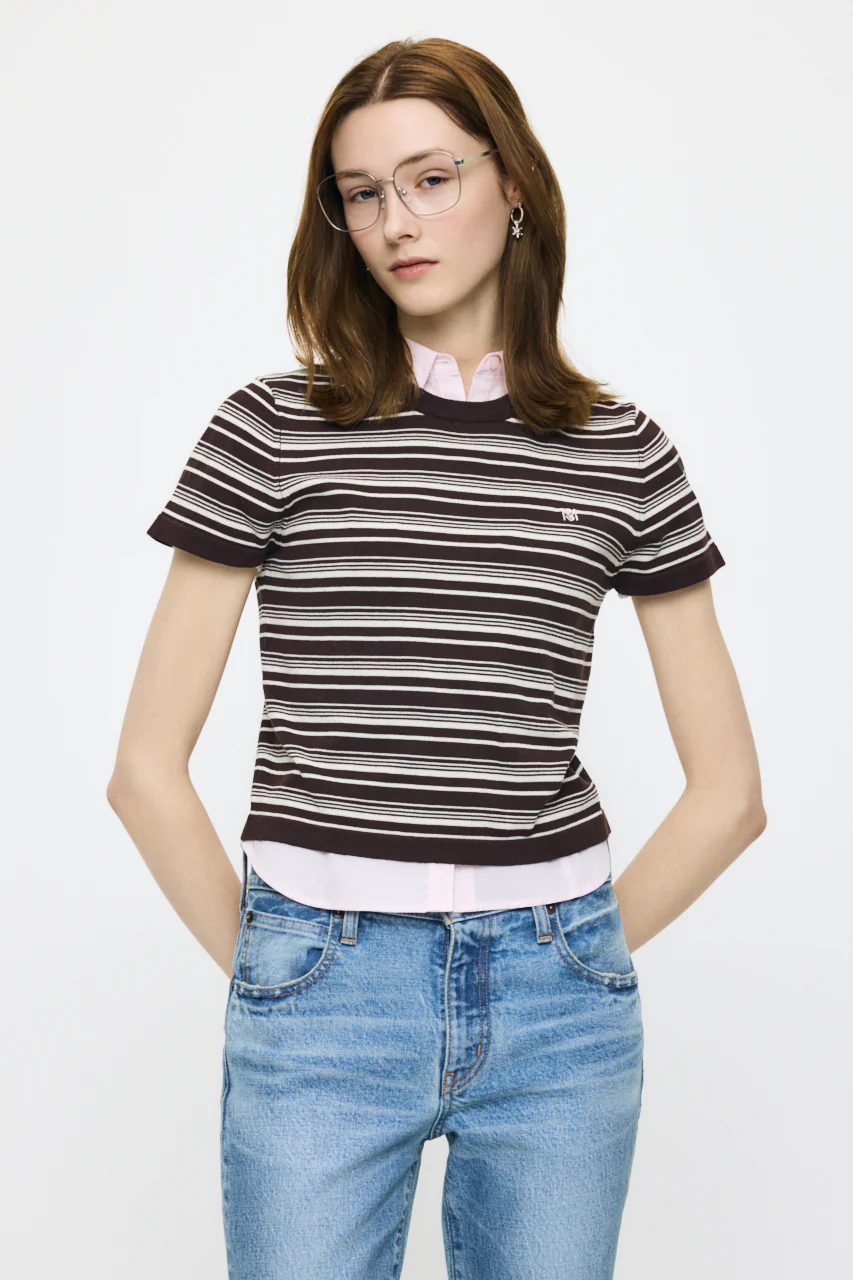 MULTI BORDER BABY TEE - Image 2