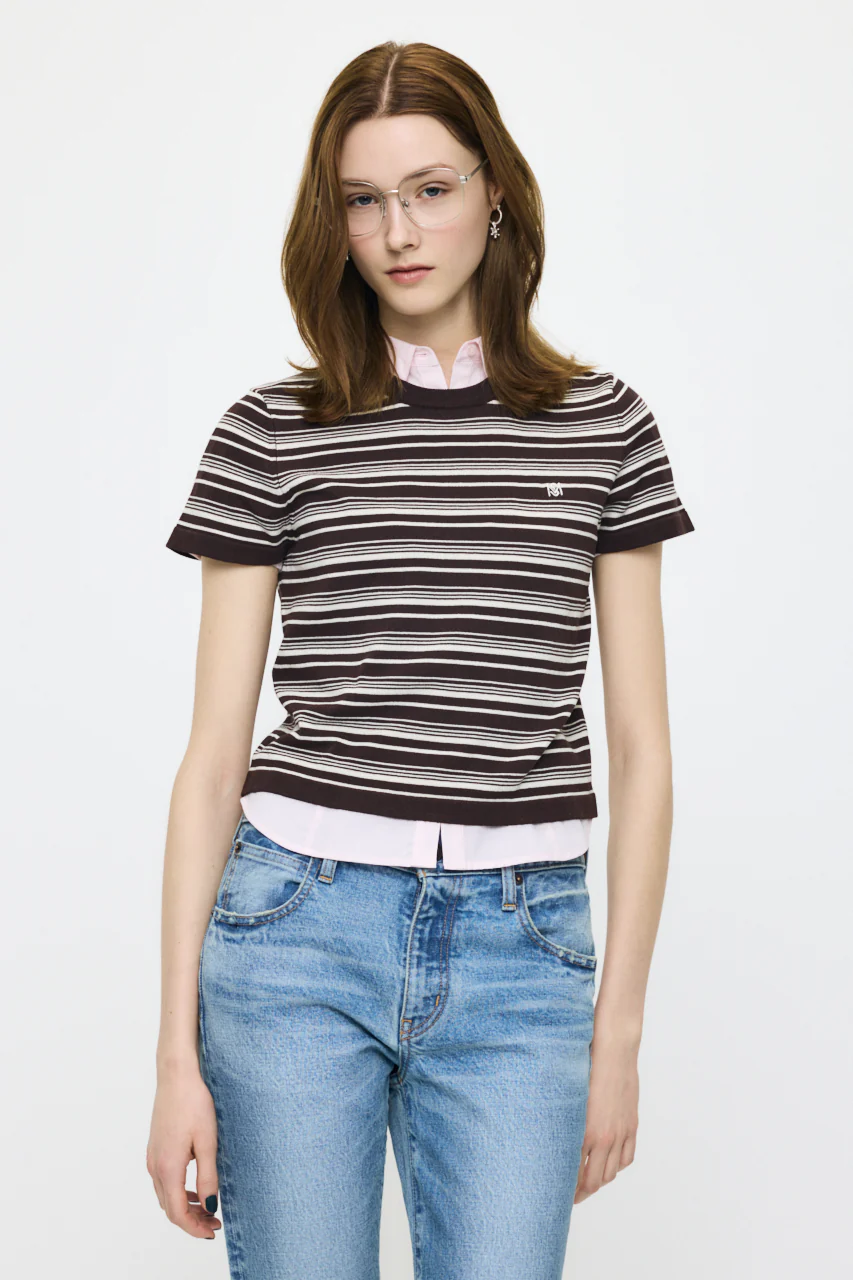 MULTI BORDER BABY TEE - Image 4