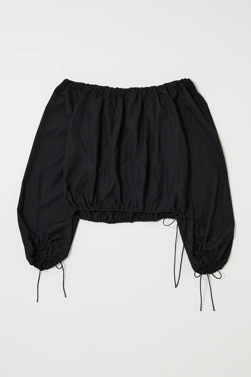 OFF SHOULDER PUFFY BLOUSE