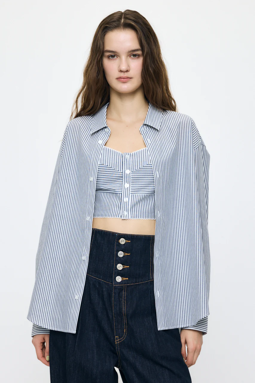 OVER SHIRT & BUISTIER SET - Image 2