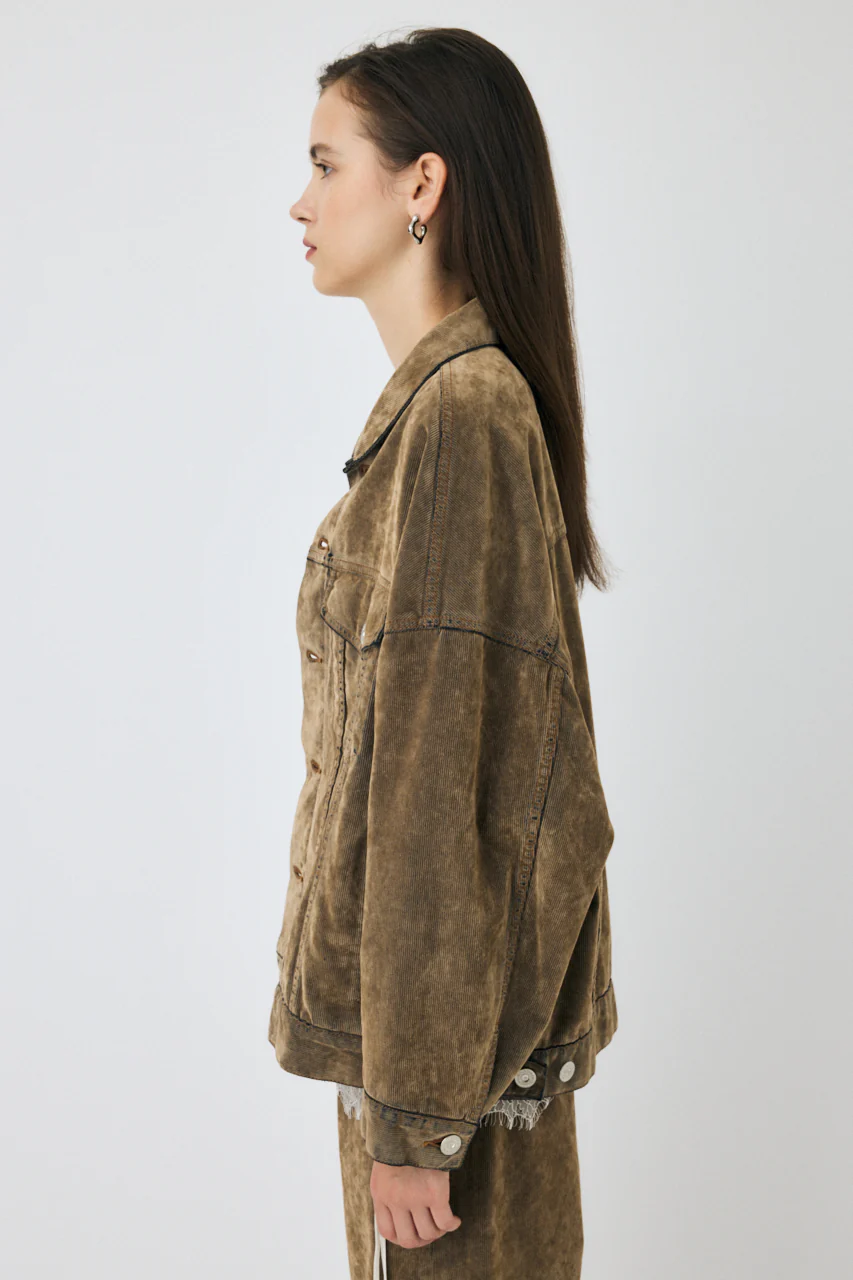 OVERSIZED CORDUROY JACKET - Image 3