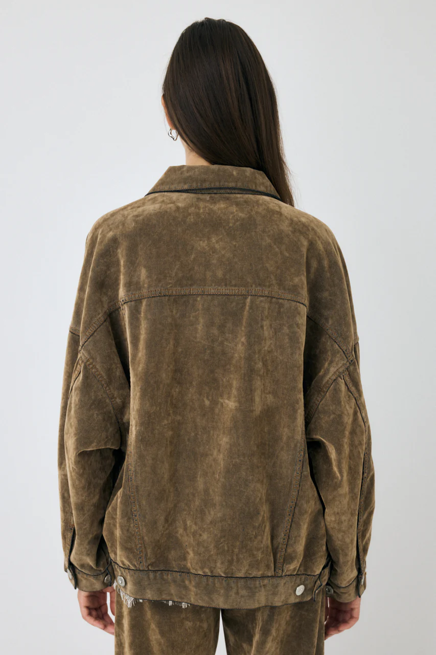 OVERSIZED CORDUROY JACKET - Image 4
