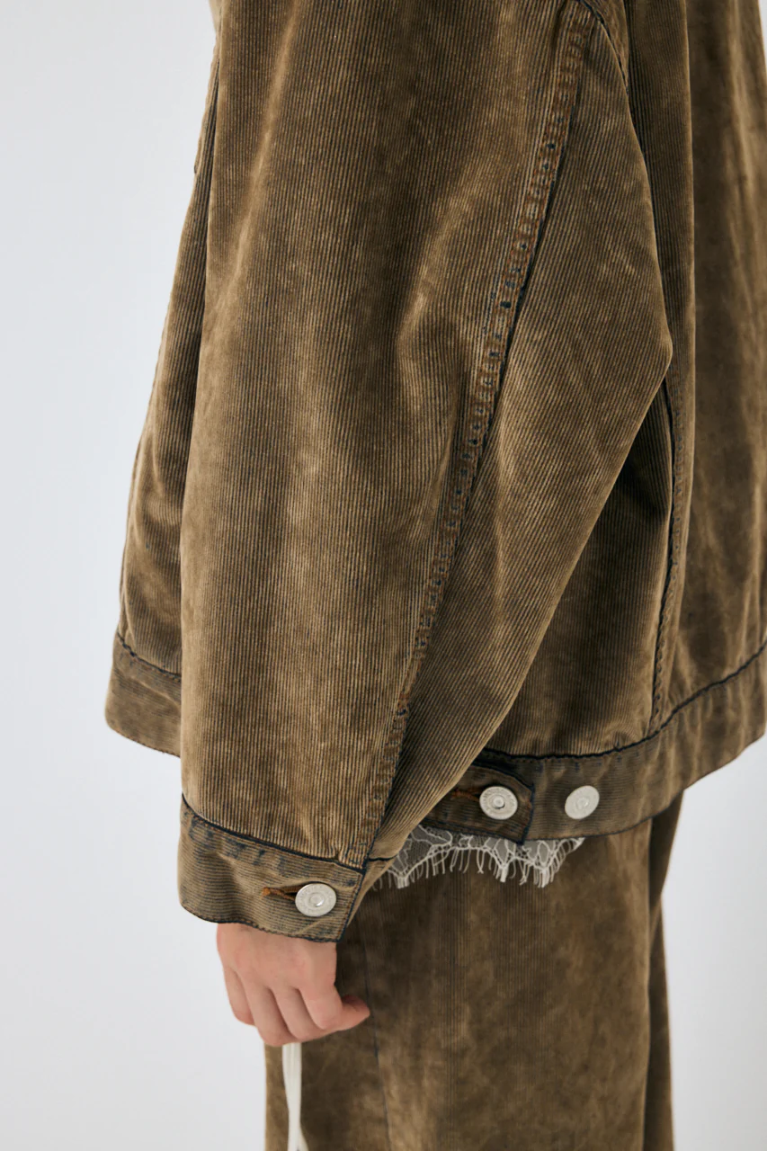 OVERSIZED CORDUROY JACKET - Image 9