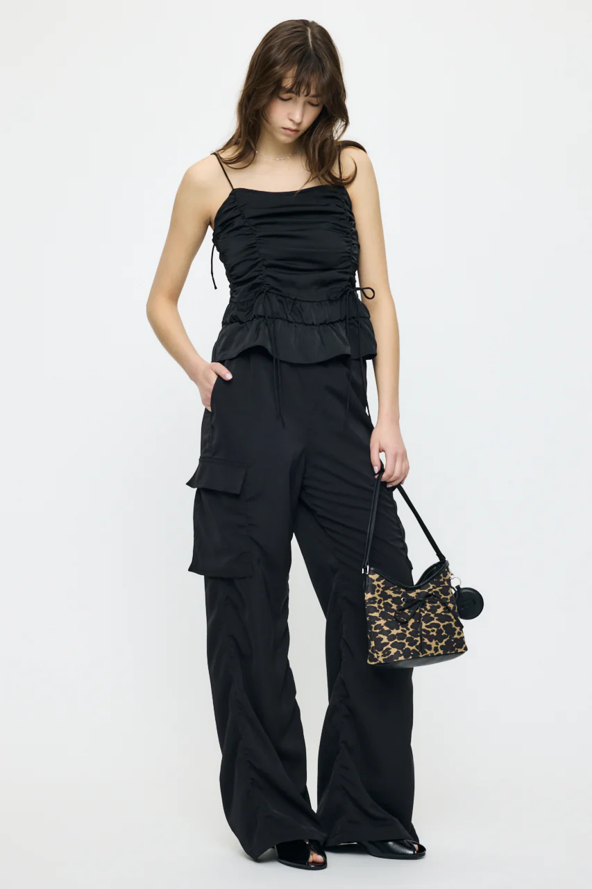 SATIN CARGO PANT - Image 6