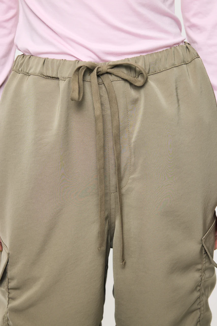 SATIN CARGO PANT - Image 7