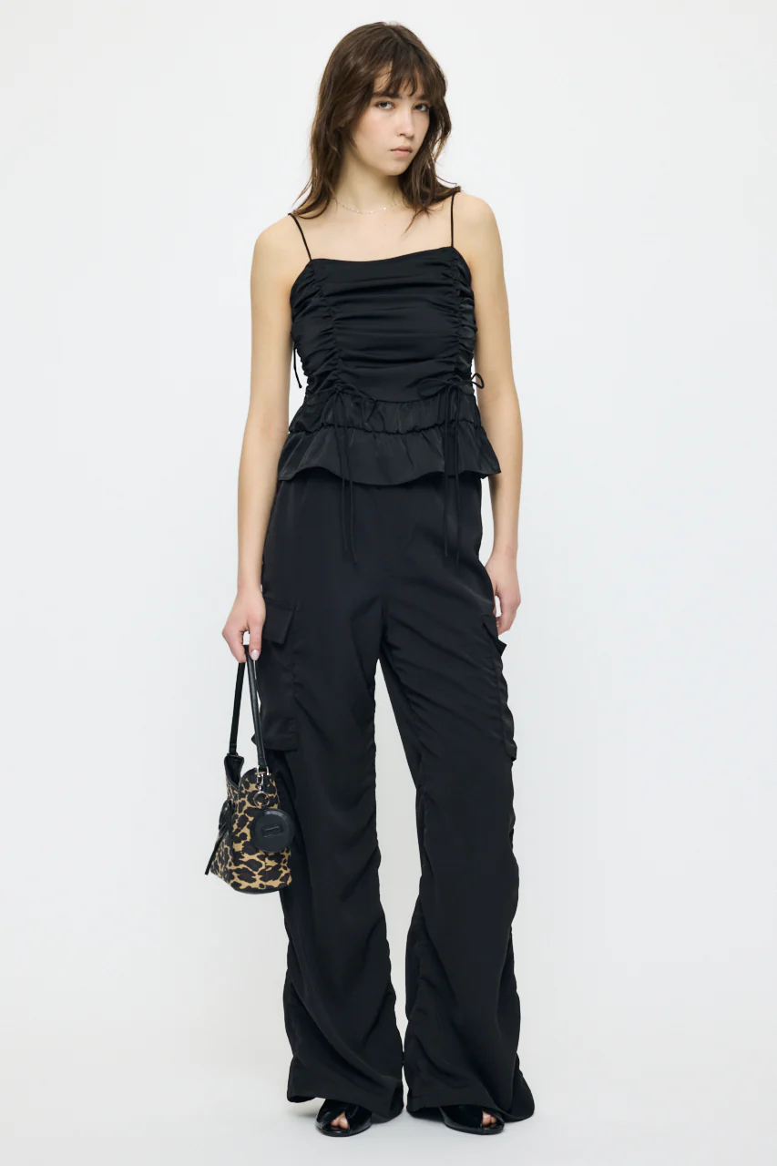 SATIN GATHER CAMI - Image 4