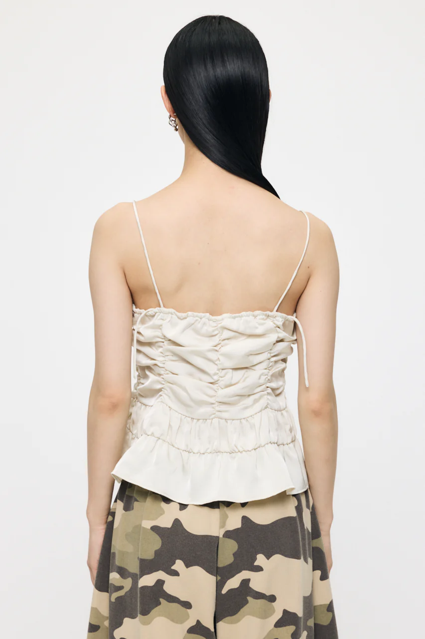 SATIN GATHER CAMI - Image 3