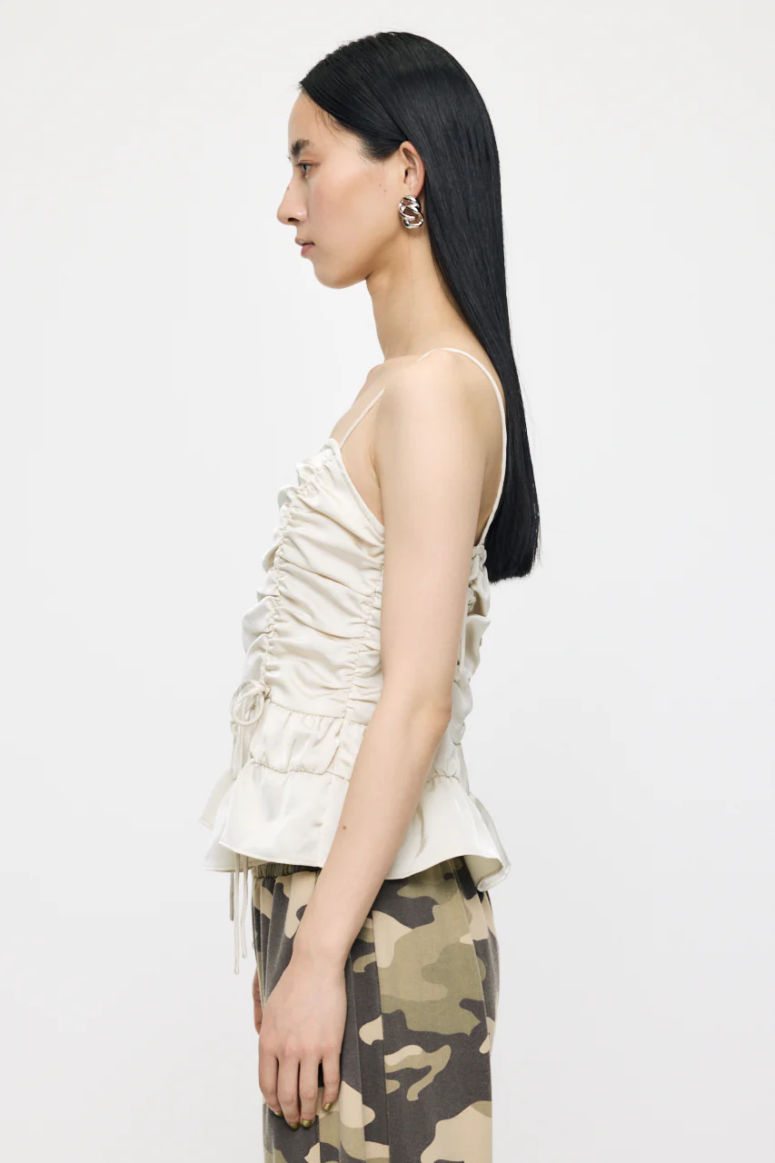 SATIN GATHER CAMI - Image 4