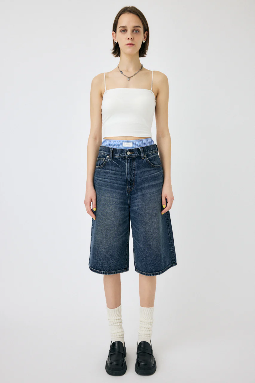 SQUARE NECK BARE CAMI TOP - Image 7