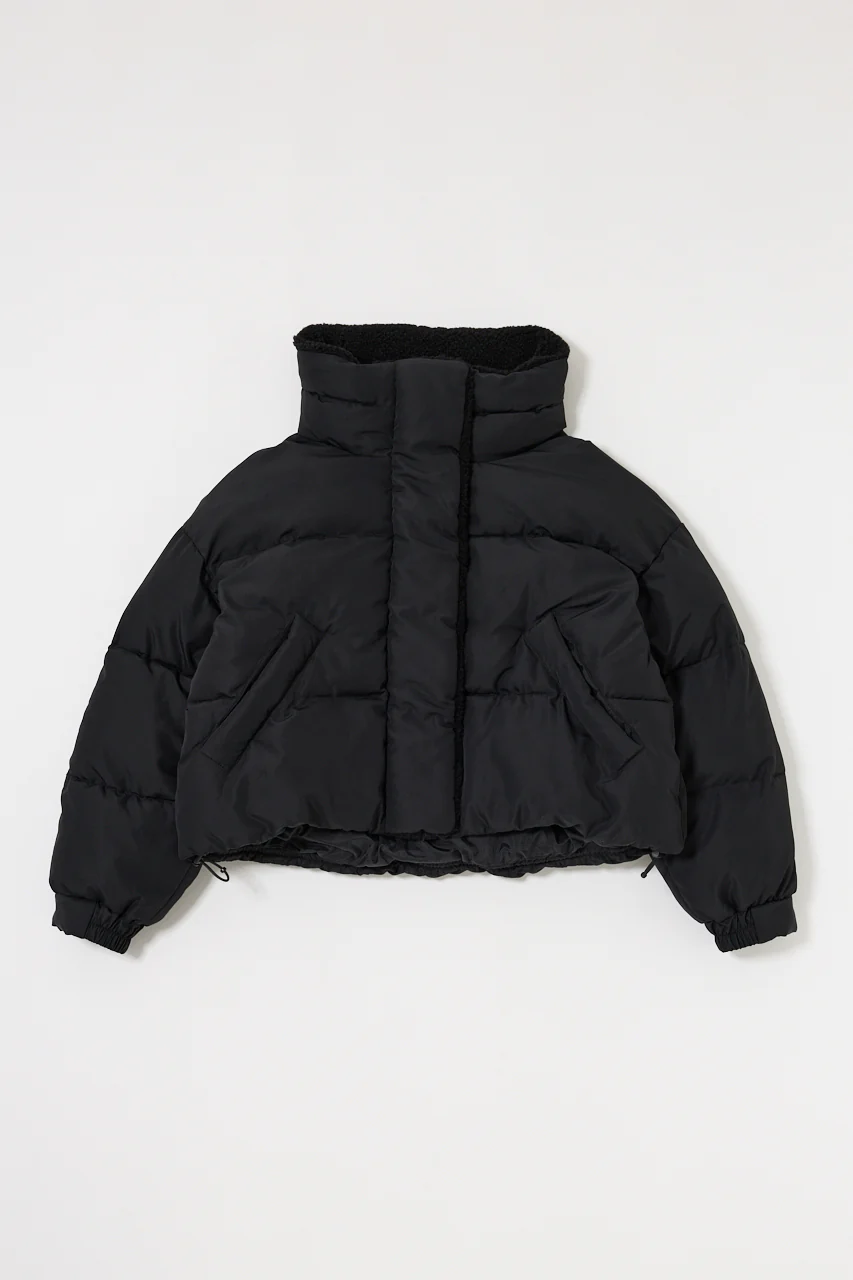 STAND COLLAR PUFFER JACKET