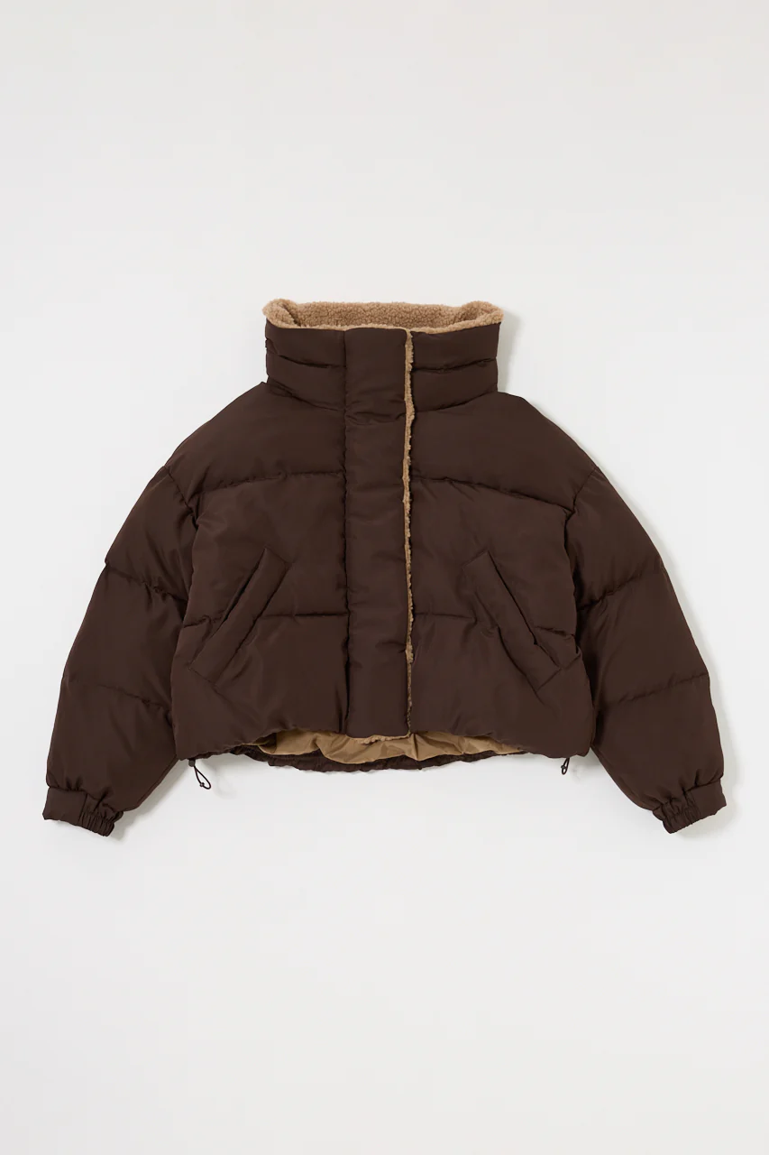 STAND COLLAR PUFFER JACKET