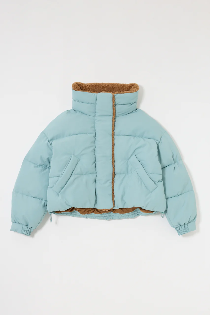 STAND COLLAR PUFFER JACKET