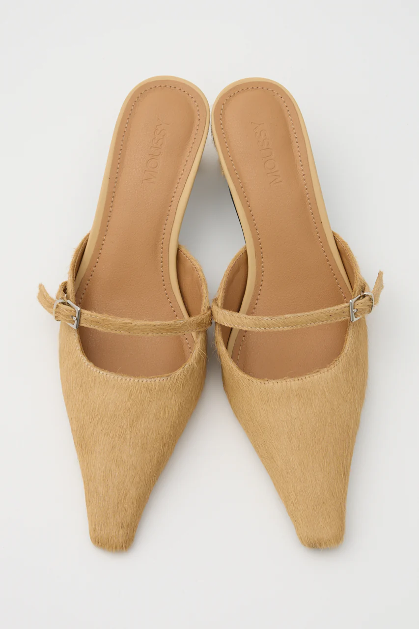 STRAP POINTED MULE - Image 3