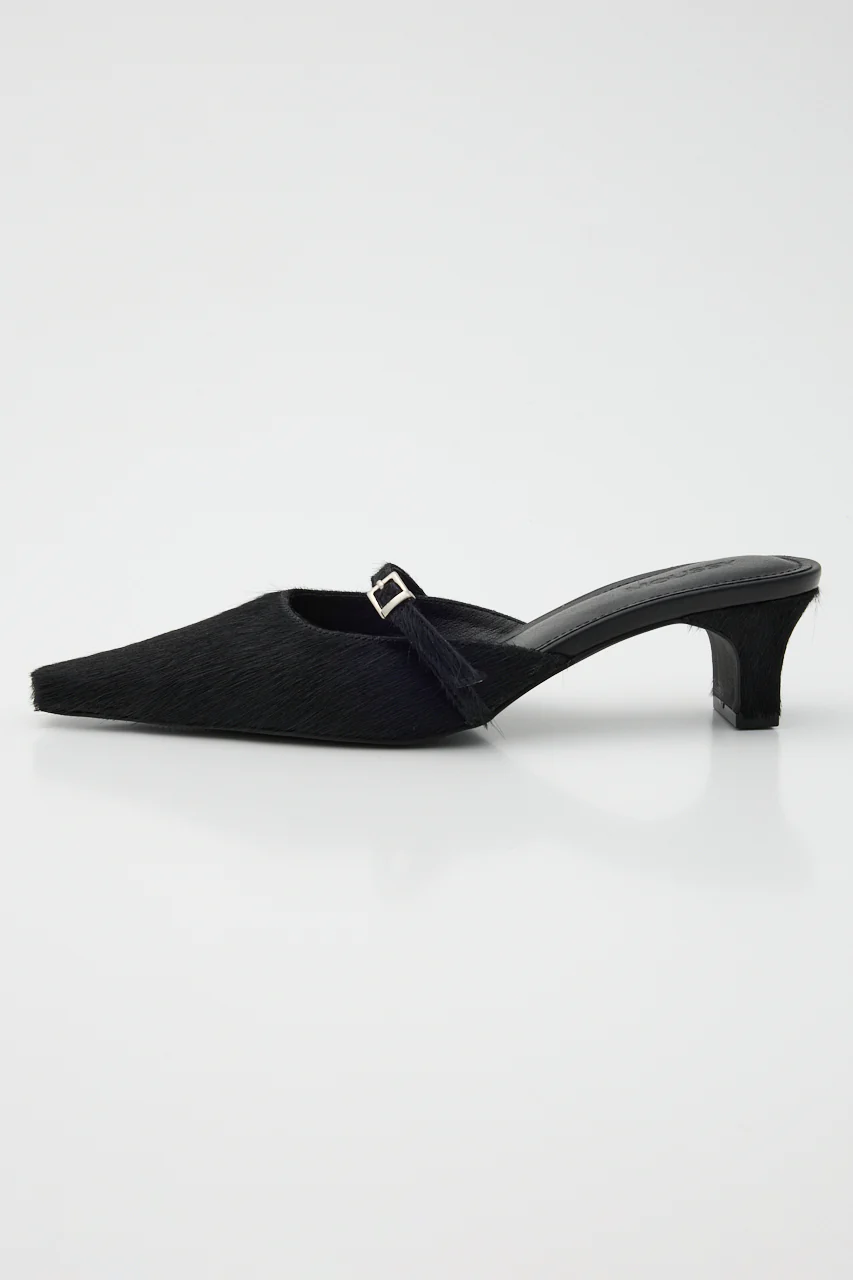 STRAP POINTED MULE