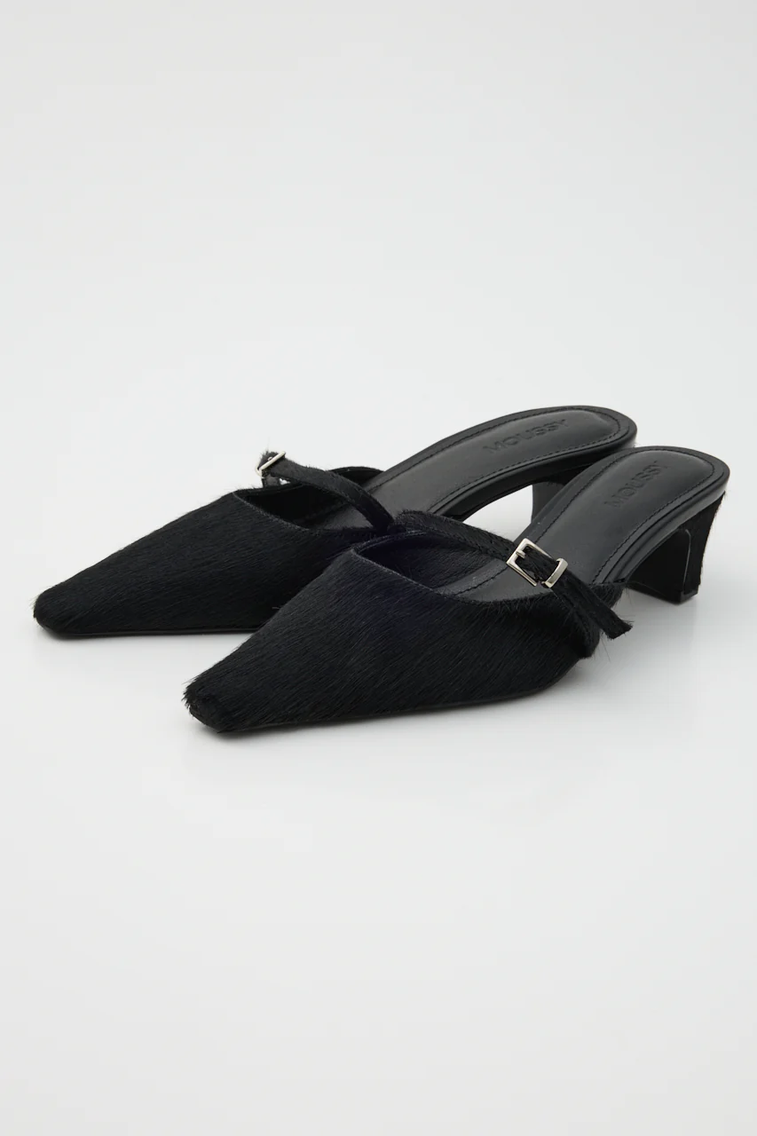STRAP POINTED MULE - Image 2