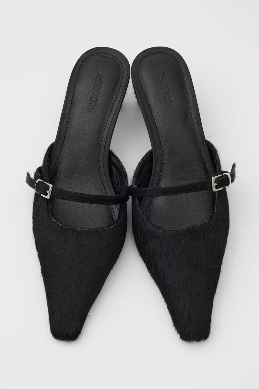 STRAP POINTED MULE - Image 3