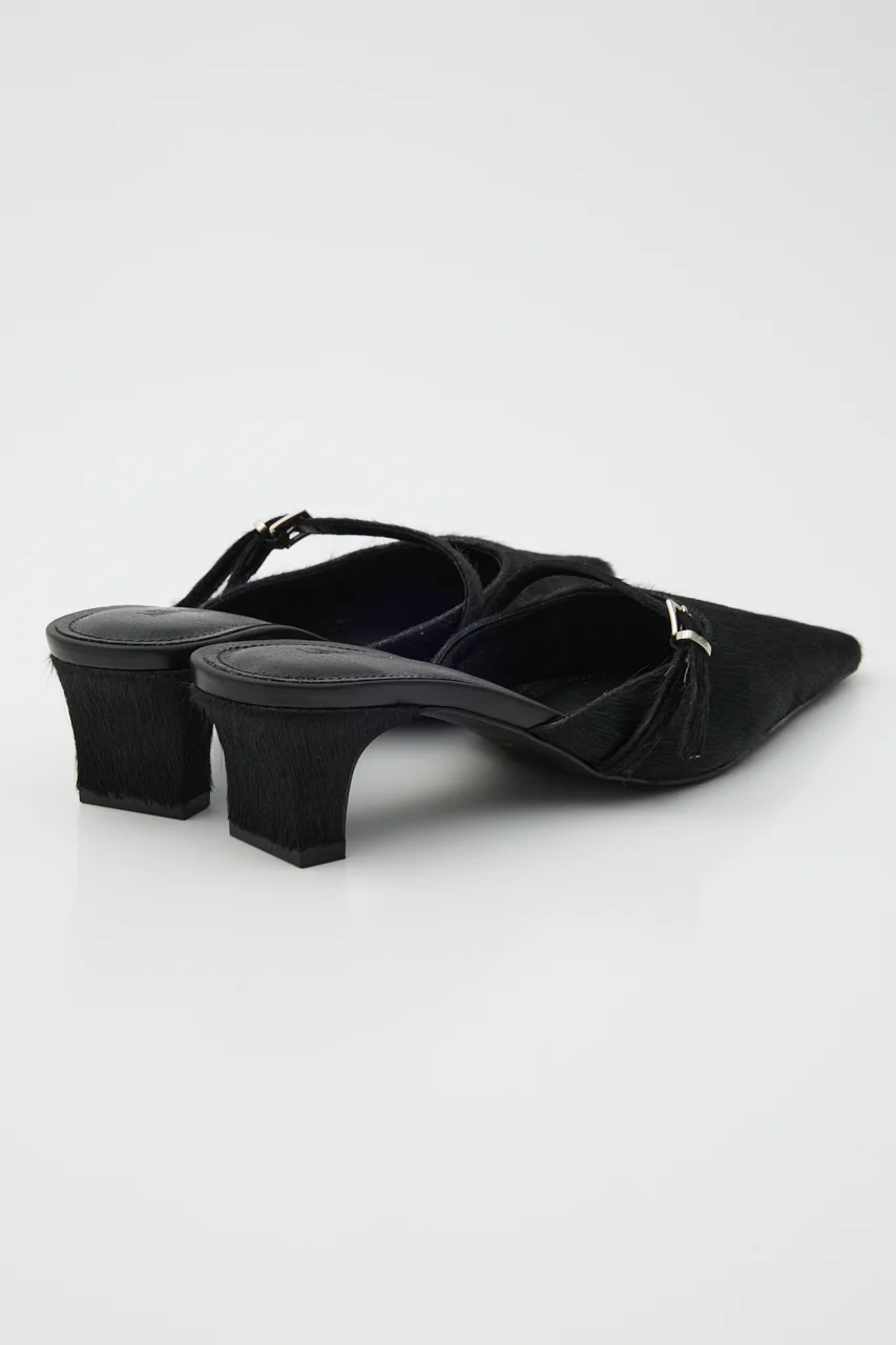 STRAP POINTED MULE - Image 4