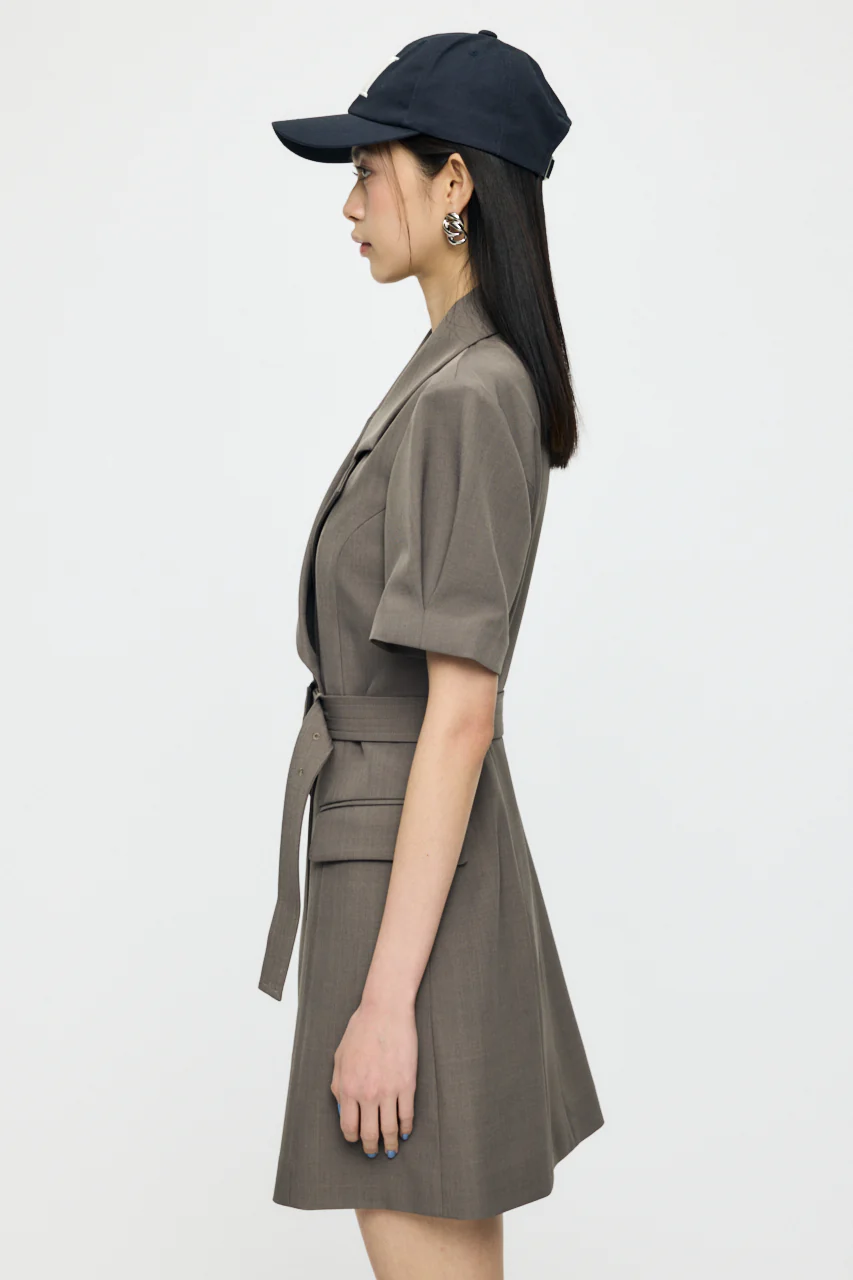 TRENCH MINI DRESS - Image 4
